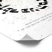 Ecclesiastes 11.1, Verstuur je brood... Poster (Hoek)