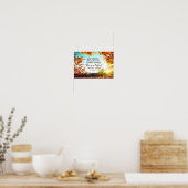 Ecclesiastes 3:11 Hij heeft alles mooi gemaakt Poster (Keuken)