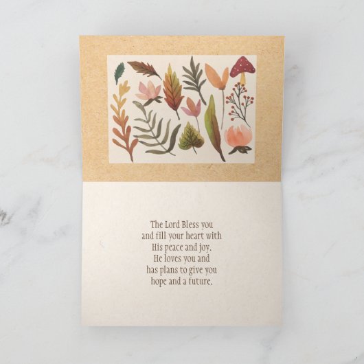 Ecclesiastes 3:11 Hij heeft eeuwigheid in het hart Kaart (Binnen)