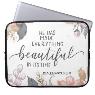 Ecclesiastes 3:11 Laptoptas Laptop Sleeve