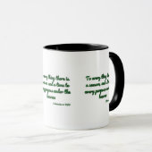 Ecclesiastes 3:1 KJV Bible Verse Mug à deux tons (Devant droit)