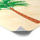 ECCLESIASTES 3: 1 op een bijbelse stijlkaart Poster (Hoek)