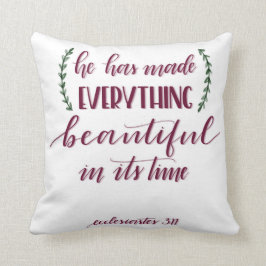 Ecclesiastes Verse Kussen