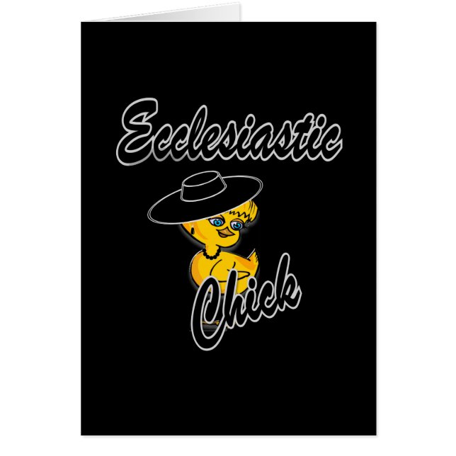 Ecclesiastic Chick #4 (Voorkant)