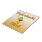 Ecclesiastic Chick Tegeltje (Zijkant)