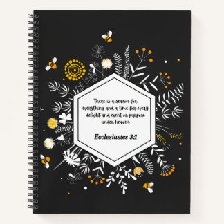 Ecclesiates 3:1 notitieboek