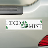 Ecco Mist Bumpersticker (Op auto)
