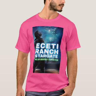 Eceti Ranch Stargate De UFO Bigfoot-verbinding T-shirt