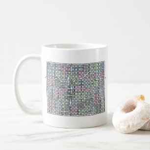ECG Maze Mug