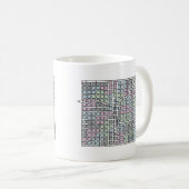 ECG Maze Mug (Devant droit)