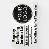 Échafaudage et bannière de location d'échafaudage (Verticale)