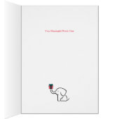 Échange de Cadeaux Éléphant Blanc Soirée de Noël (Intérieur (Droit))