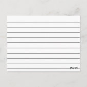 "Échange de cookies !" Cartes recettes (Dos)