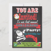 Échange de cookies/ Invitations de parties de Swea (Dos)