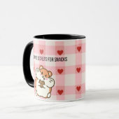 Échangerai des secrets contre des collations | Mug (Devant gauche)