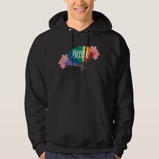 Échangez le sweat à capuche Pride avec éventail ar (Devant)