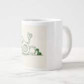 Échantillon de café dans un mug avocat  (Devant droit)