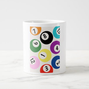 Échantillon de café dans un mug billards 
