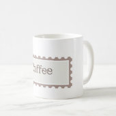 Échantillon de café dans une tasse (Devant droit)