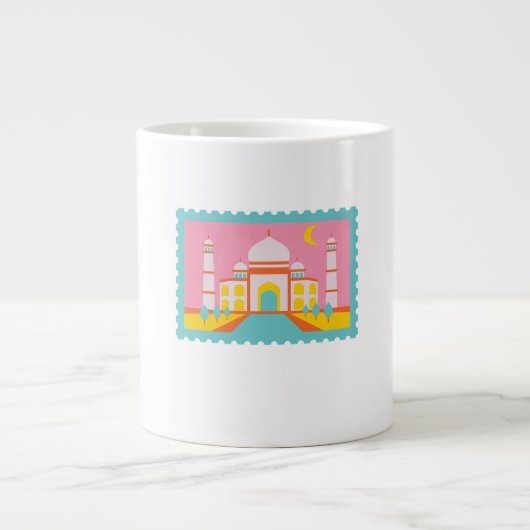 Échantillon de café dans une tasse taj Mhal inde (Devant)