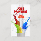 Échantillon de carte de visite (s'est entièrement (Dos)