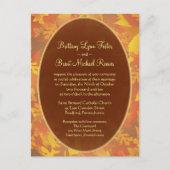 Échantillon de Faire-part de mariage - Arrondi de  (Devant)