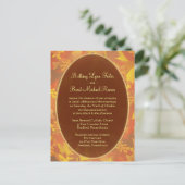 Échantillon de Faire-part de mariage - Arrondi de  (Debout devant)