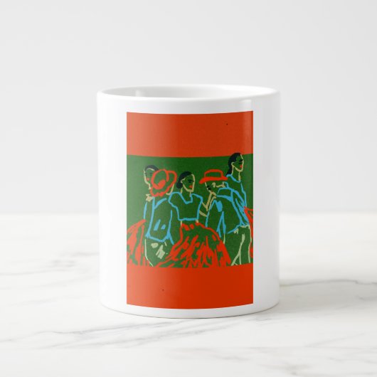 Échantillon de logo de café dans une tasse homme & (Devant)