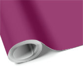 échantillon de papier cadeau magenta profond (Coin rond)
