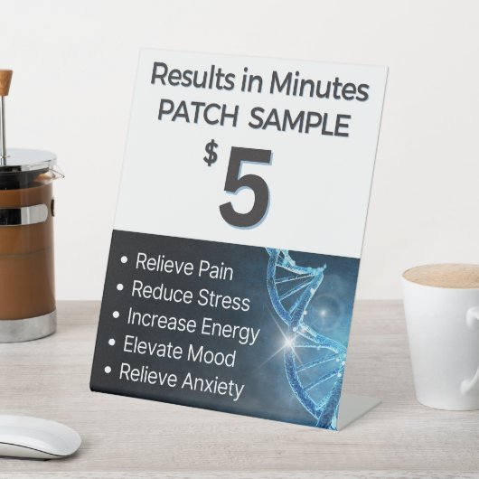 Échantillon de patchs - 5 $ Panneau de piédestal (In SItu)