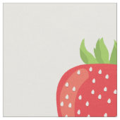 Échantillon de tissu en coton à fraise unique (Fermer)