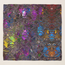 Écharpe Carré de 50 po x 50 po, couleur vernis