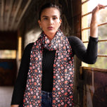 Écharpe de Motif noir orange Pois d'Halloween<br><div class="desc">Cette écharpe est une lecture ludique sur les motifs d'Halloween avec son éventail de pois en noir et orange classique. La motif offre une ambiance à la fois chic et spirituelle, idéale pour l'accessoirisation pendant la saison d'Halloween sans compromettre le style. Associé à un costume ou porté comme pièce de...</div>