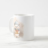 Écharpe de mug de Noël Ourson Mignon (Devant gauche)