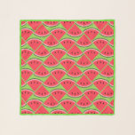 Écharpe de pastèque<br><div class="desc">Rien ne dit "cool" comme la pastèque ! Reste cool ! Regardez cool avec ce foulard imprimé de pastèque d'été ! Le vert énergétique et le rose pastèque en font un accessoire dynamique pour votre garde-robe.</div>