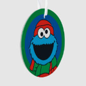 Écharpe d'hiver de Cookie Monster (devant)