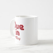 Échéance en mai Mug (Devant gauche)