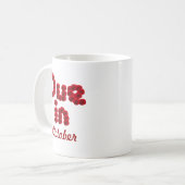 Échéance en octobre Mug (Devant gauche)