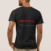Échec de la cognition : – T-Shirt Glitch Tech (Dos)