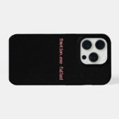Échec d'Emotion.exe Étui de téléphone minimal Cade (Verso Horizontal)