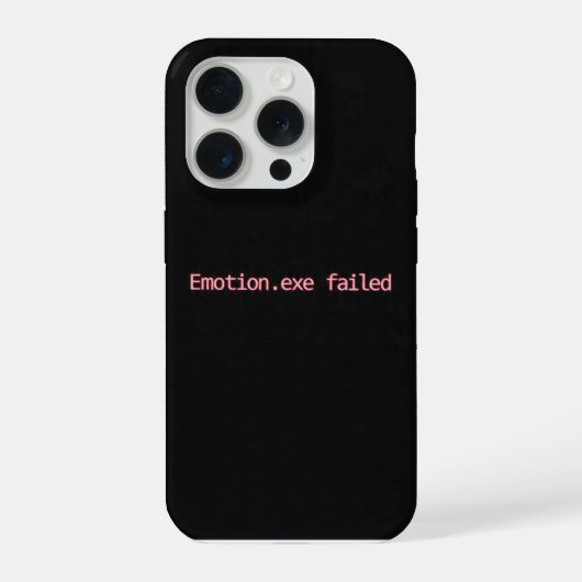 Échec d'Emotion.exe Étui de téléphone minimal Cade (Verso)