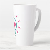 ÉCHEC Latte Mug (Angle droit)