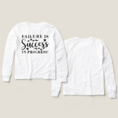 échec : succès en cours (Motif Recto et Verso)