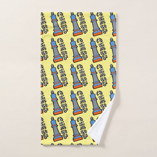 échecs (Serviette à main)