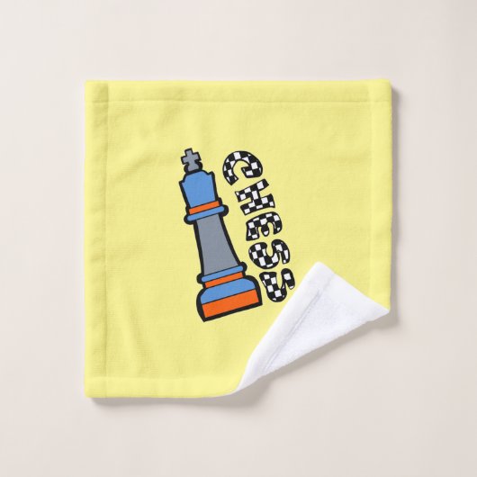 échecs (Gant de toilette)