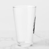 Échecs à tambour en verre 16 onz (Droite)