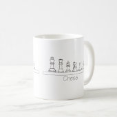 Échecs ! Café Mug (Devant droit)