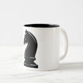 Échecs de Mug à deux tons (Devant droit)