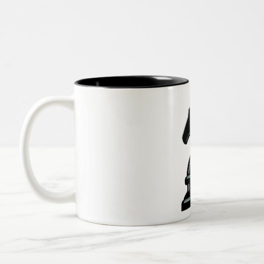 Échecs de Mug à deux tons (Gauche)