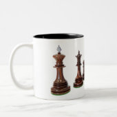 Échecs de Mug à deux tons (Gauche)